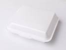 Skumbakke hvid 3-rums m/l&Atilde;&yen;g 240x215x70mm 300stk/pak