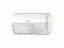 Dispenser Tork toilet T4 twin hvid 557000