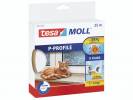 T&Atilde;&brvbar;tningsprofil tesa hvid P-profil 5,5x9mmx25m 5391