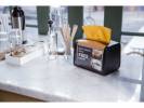 Dispenser bordservietter Tork sort/klar N4 t/IF servietter