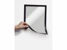 Skilt DURAFRAME&Acirc;&reg; MAGNETIC A4 m/sort ramme 5stk/pak