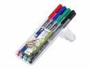 OHP-pen Lumocolor ass F 0,6mm 318WP-4 permanent