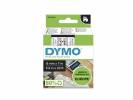 Tapekasette DYMO D1 Sort/Hvid 6mmx7m