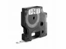 Tapekasette DYMO D1 Sort/Hvid 6mmx7m