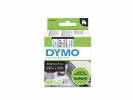 Tapekasette DYMO D1 Sort/Klar 9mmx7m