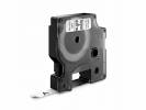 Tapekasette DYMO D1 Sort/Hvid 9mmx7m