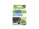 Tapekasette DYMO D1 Sort/Bl&Atilde;&yen; 9mmx7m