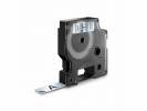 Tapekasette DYMO D1 Sort/Klar 12mmx7m