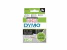 Tapekasette DYMO D1 R&Atilde;&cedil;d/Hvid 12mmx7m