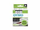 Tapekasette DYMO D1 Sort/Klar 19mmx7m