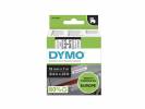 Tapekasette DYMO D1 Sort/Hvid 19mmx7m