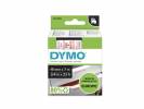 Labeltape DYMO D1 45805 S0720850 19mmx7m r&Atilde;&cedil;d p&Atilde;&yen; hvid