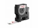 Labeltape DYMO D1 45805 S0720850 19mmx7m r&Atilde;&cedil;d p&Atilde;&yen; hvid