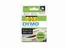 Tapekasette DYMO D1 Sort/Gul 19mmx7m