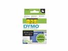 Tapekasette DYMO D1 Sort/Gul 24mmx7m