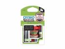 Labeltape DYMO D1 durable ekstra st&Atilde;&brvbar;rk 12mmx3m hvid p&Atilde;&yen; r&Atilde;&cedil;d