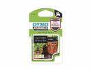Labeltape DYMO D1 durable ekstra st&Atilde;&brvbar;rk 12mmx3m hvid p&Atilde;&yen; sort