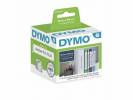 Etiketter store Dymo hvid 38x190mm 110stk/pak 99018