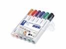 Whiteboardmarker Lumocolor 6stk/s&aelig;t ass. 2-5mm 351BWP-6