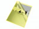 Plastomslag A4 Esselte 0,115mm gul 100stk/pak