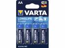 Batteri Varta Longlife Power LR06 AA 4stk/pak blister