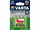Batteri Varta Recharge Power AA 2600mAh 4stk/pak