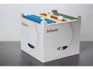 H&Atilde;&brvbar;ngemappekasse Esselte hvid karton 360x285x337mm