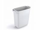 Affaldsspand DURABIN 60l rektangul&aelig;r hvid