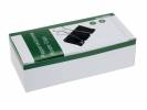 Papirklemme st&aring;l bnt sort 30mm foldback 12stk/pak