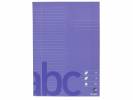 Skoleh&Atilde;&brvbar;fte Bantex A4 lin 32 linjer 40bl 70g m&Atilde;&cedil;rk lilla