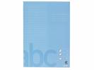 Skoleh&Atilde;&brvbar;fte Bantex A4 lin 32 linjer 40bl 70g lys bl&Atilde;&yen;