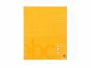 Skoleh&aelig;fte Bantex 17x21cm ulin 32bl 70g gul