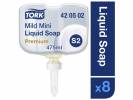 S&Atilde;&brvbar;be Tork Premium Mild S2 Mini hvid 420502 8x0,475l