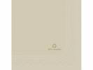 Servietter Tork 2-lags 1/4 fold natur 33cm 200stk/pak