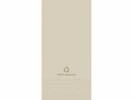 Servietter Tork 2-lags 1/8 fold natur 33cm 200stk/pak