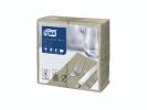 Servietter Tork 2-lags 1/8 fold natur 39cm 150stk/pak
