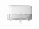 Dispenser Tork Midsize Twin T7 hvid t/toiletpapir u/paphylse