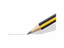 Blyant Noris trekantet 183-HB gul/sort