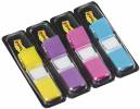 Post-it smalle index i plastdispenser ass. farver 4x35stk/pak