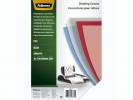 Plastforside Fellowes A4 200mic transp. bl&Atilde;&yen; PVC 100stk/pak