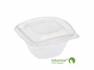 Plastbakke med l&Atilde;&yen;g PLA 360ml 126x126x72mm 360stk/kar N580