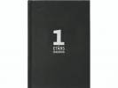 1-&Atilde;&yen;rs dagbog A5 tekstilpr&Atilde;&brvbar;g sort 15x21cm 3656 00