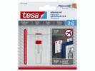 Kl&Atilde;&brvbar;bes&Atilde;&cedil;m tesa t/tapet og gips justerbar 2kg 2stk/pak
