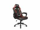 Kontorstol Extreme L33T PU r&Atilde;&cedil;d/sort Gaming Mid Level