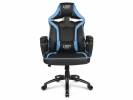Kontorstol Extreme L33T PU bl&Atilde;&yen;/sort Gaming Mid Level