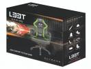 Kontorstol Extreme L33T PU gr&Atilde;&cedil;n/sort Gaming Mid Level