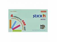 Blok Stick'N Magic 76x127mm 4x25blade i ass. farver