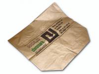 Affaldssække papir 70x95x25cm 2-lags vådstærk brun