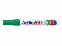 Marker Artline 90 permanent grøn 2-5mm