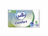 Toiletpapir Lotus Comfort 3-lags 18,45m 56rul/kar
